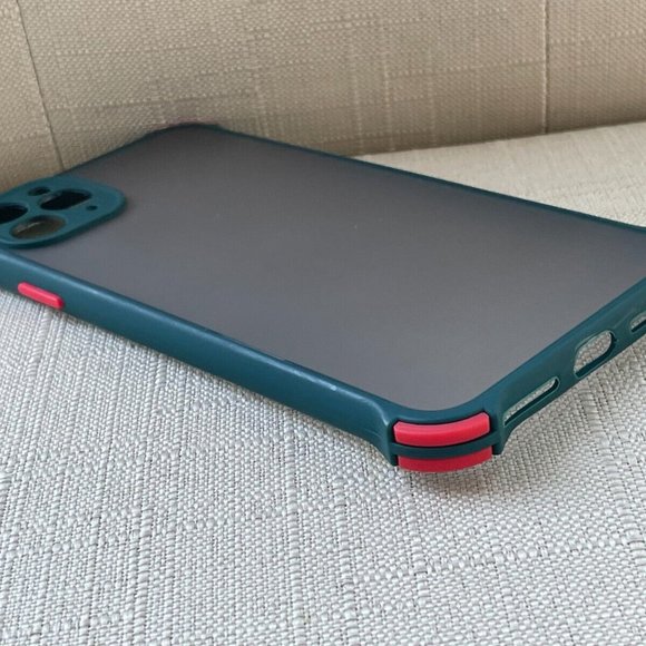 Phone Case for iPhone 11 pro Max Blue Plastic Fitted Back Case Unbranded New - Picture 6 of 9